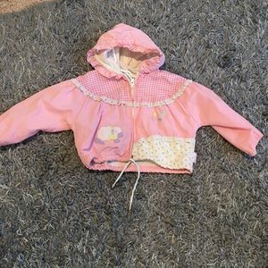 Pink vintage windbreaker size 18 months